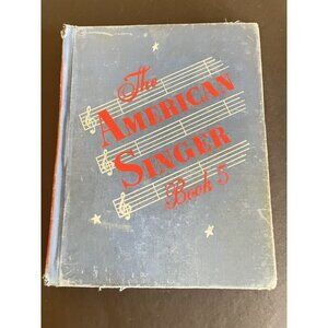 2 Song Book Child Listen And Sing 1943 The American Singer 1946 W Music Notes HB